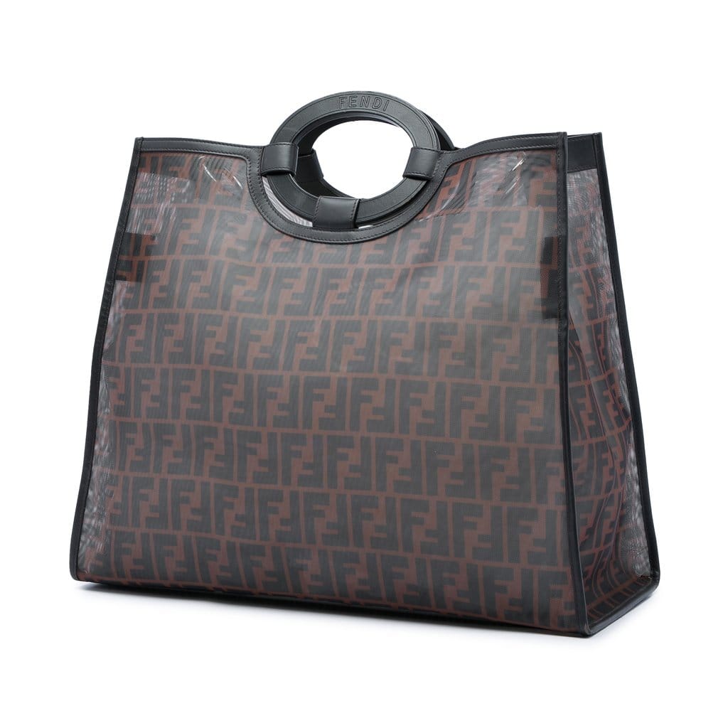 Fendi Large FF 1974 Mesh Runaway Shopper Tote