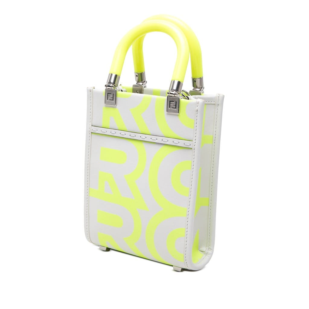 Fendi Marc Jacobs Mini Leather Sunshine Shopper Tote