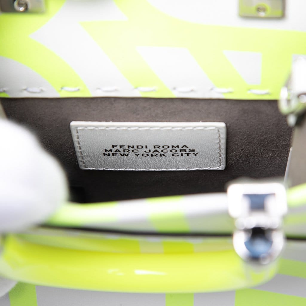 Fendi Marc Jacobs Mini Leather Sunshine Shopper Tote