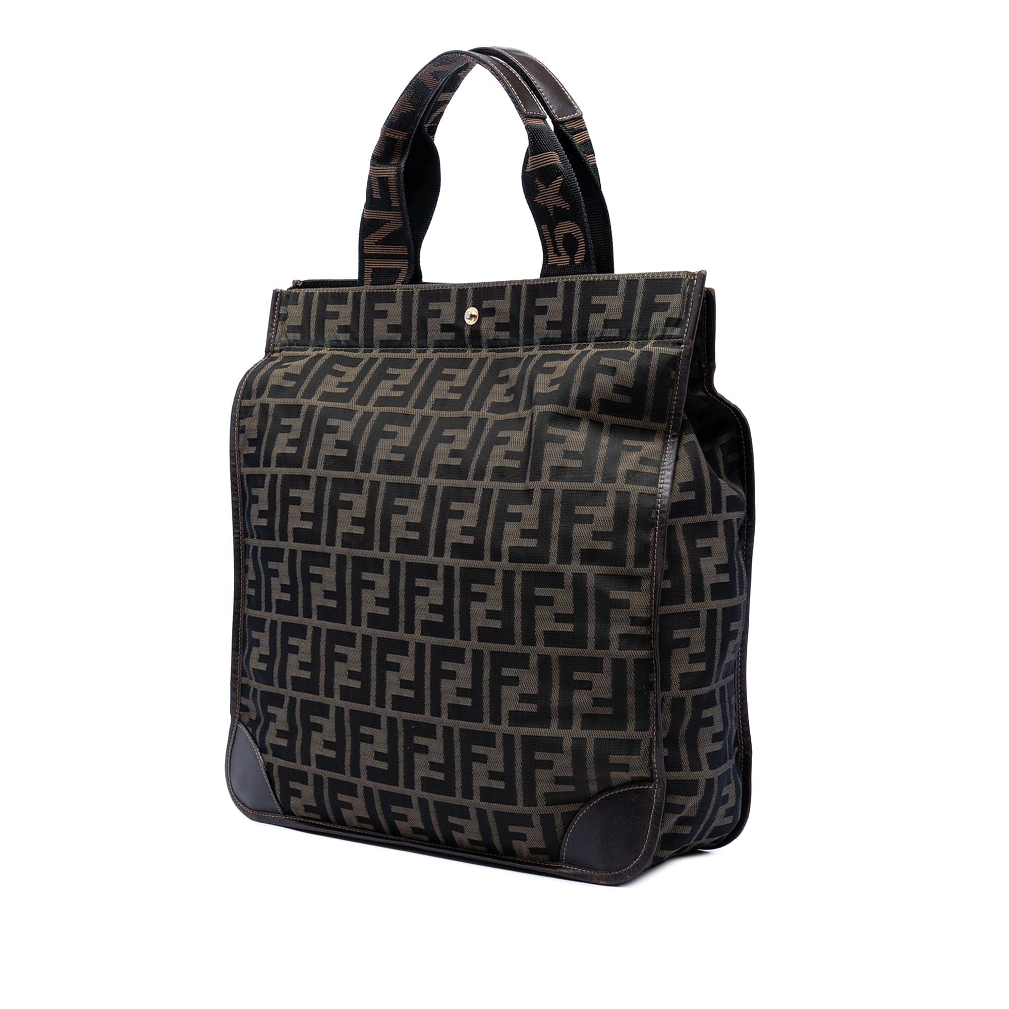 Fendi Zucca Canvas Shopping Tote