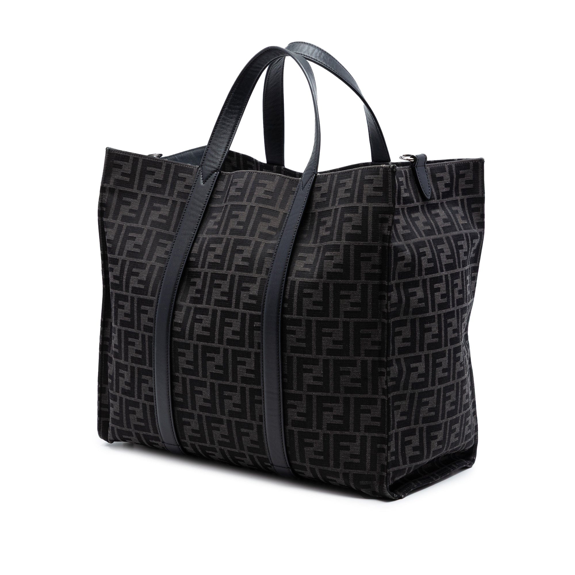 Fendi Large Zucca Jacquard Shopper Tote