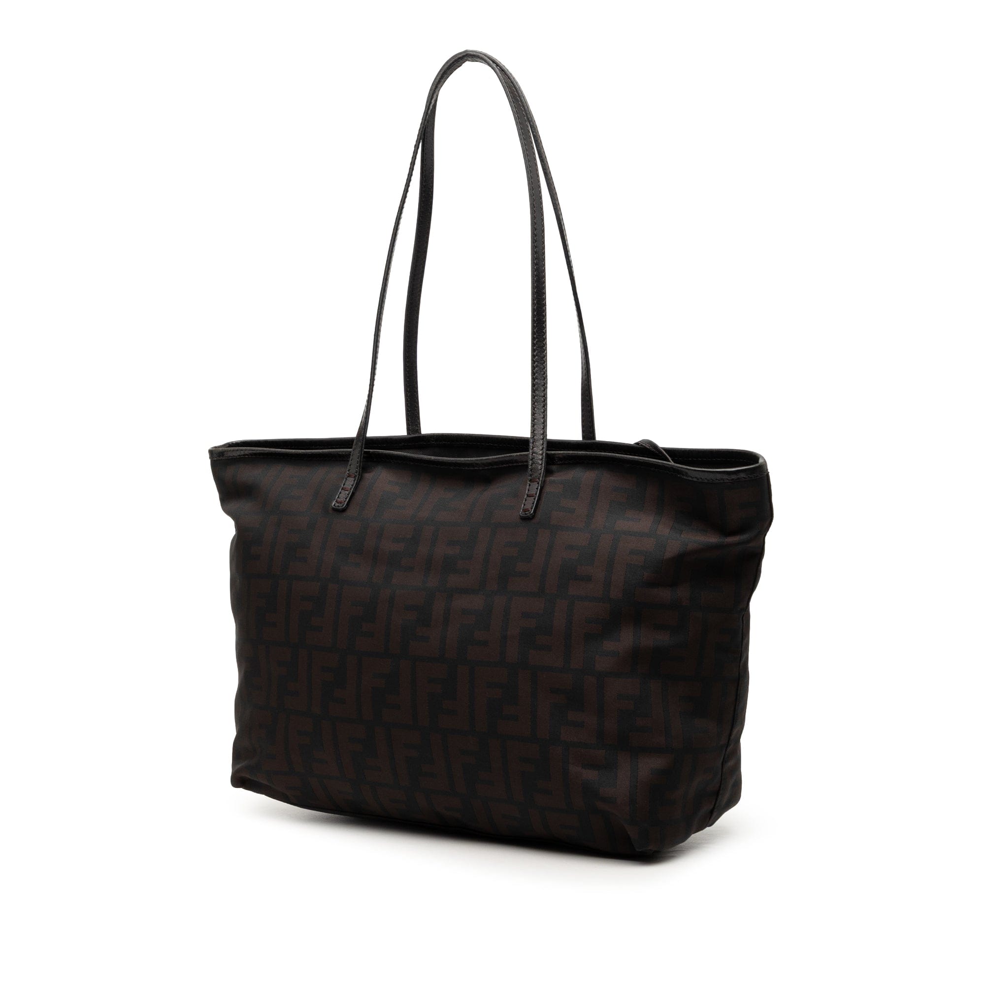 Fendi Small Zucca Nylon Roll Tote