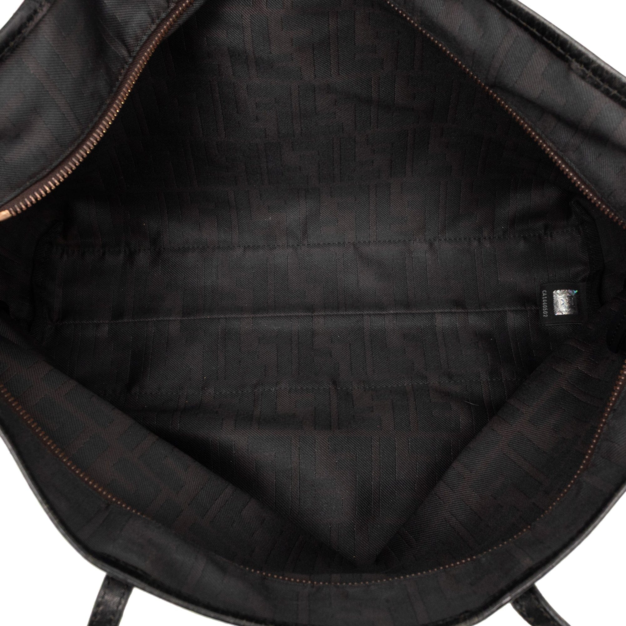 Fendi Small Zucca Nylon Roll Tote
