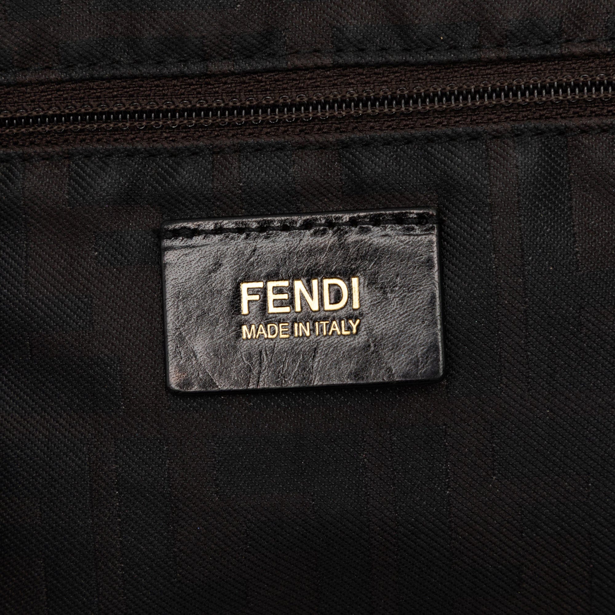 Fendi Small Zucca Nylon Roll Tote
