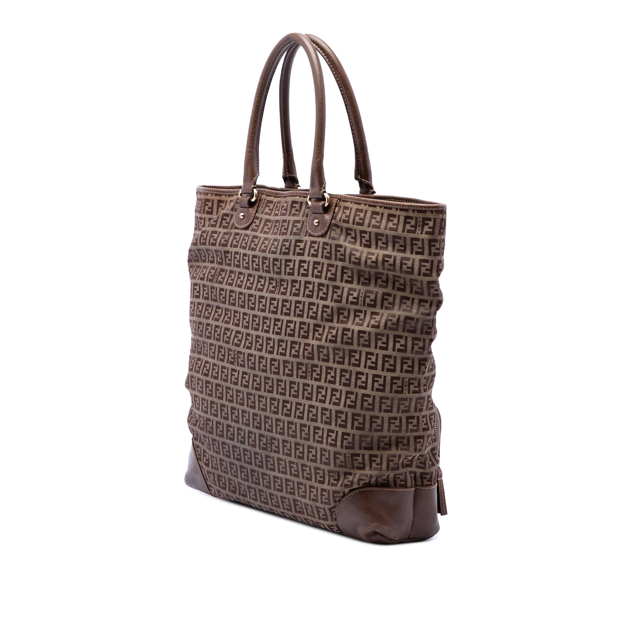 Fendi Zucchino Canvas Chef Shopping Tote