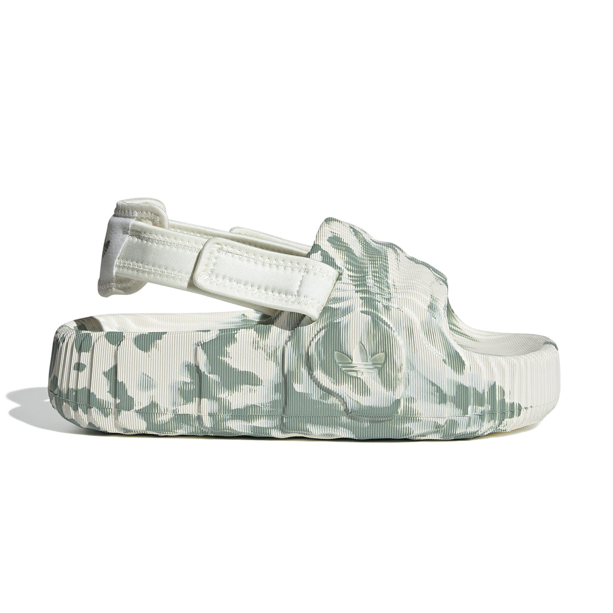 adidas Wmns Adilette 22 XLG Off White Silver Green