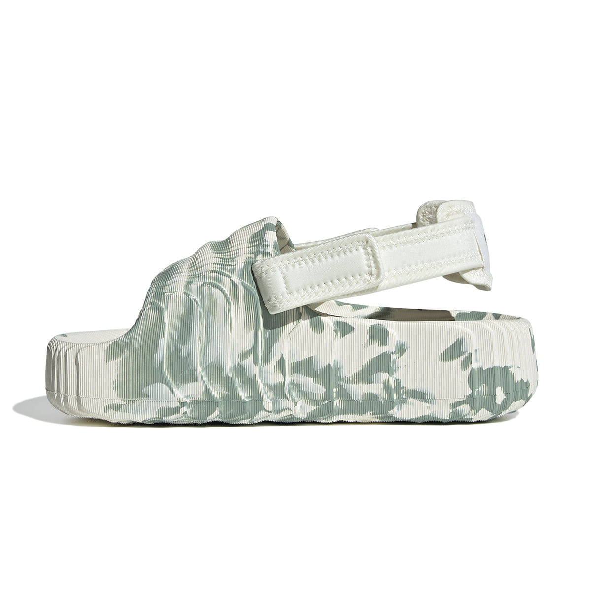 adidas Wmns Adilette 22 XLG Off White Silver Green