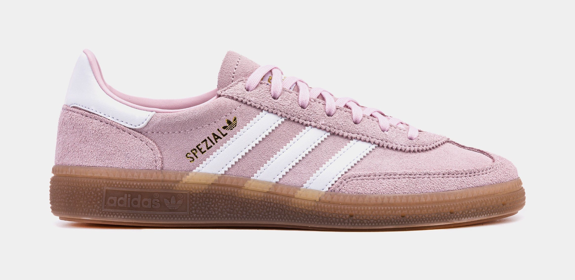 adidas Handball Spezial Grade School Lifestyle Shoes (Pink/Core White)