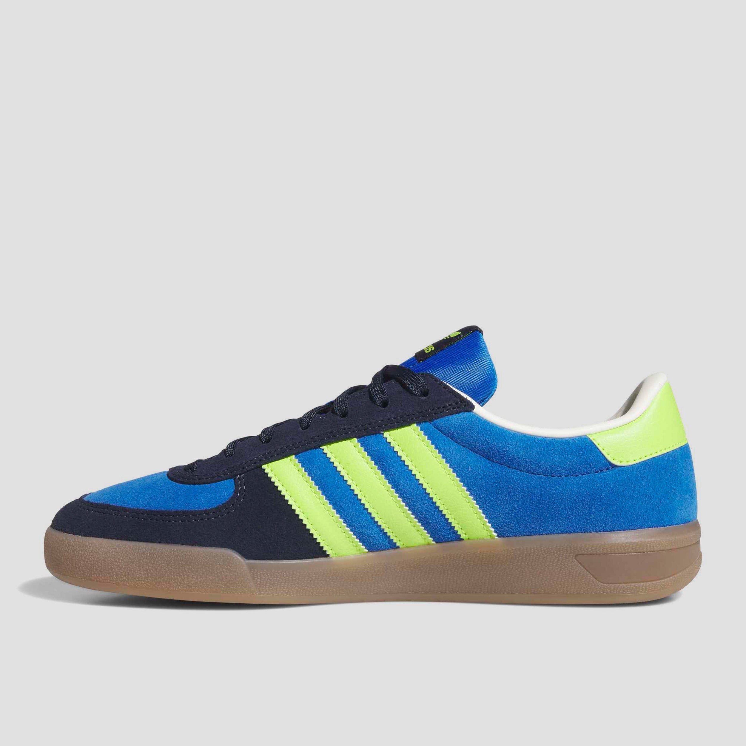 adidas Glenburn Skate Shoes Bright Royal / Solar Slime / Collegiate Navy