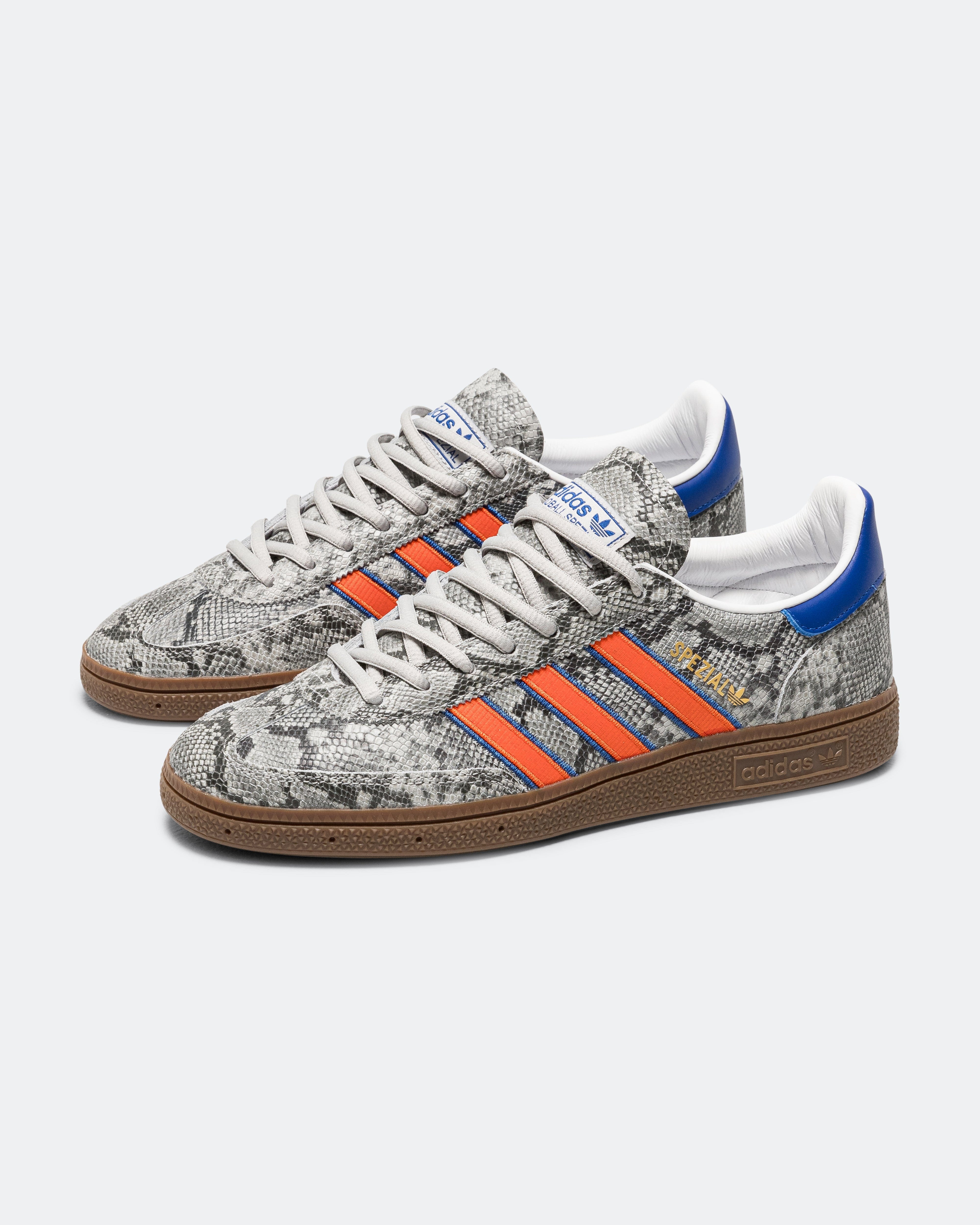 adidas Handball Spezial - Grey Two/Orange - Collegiate Royal
