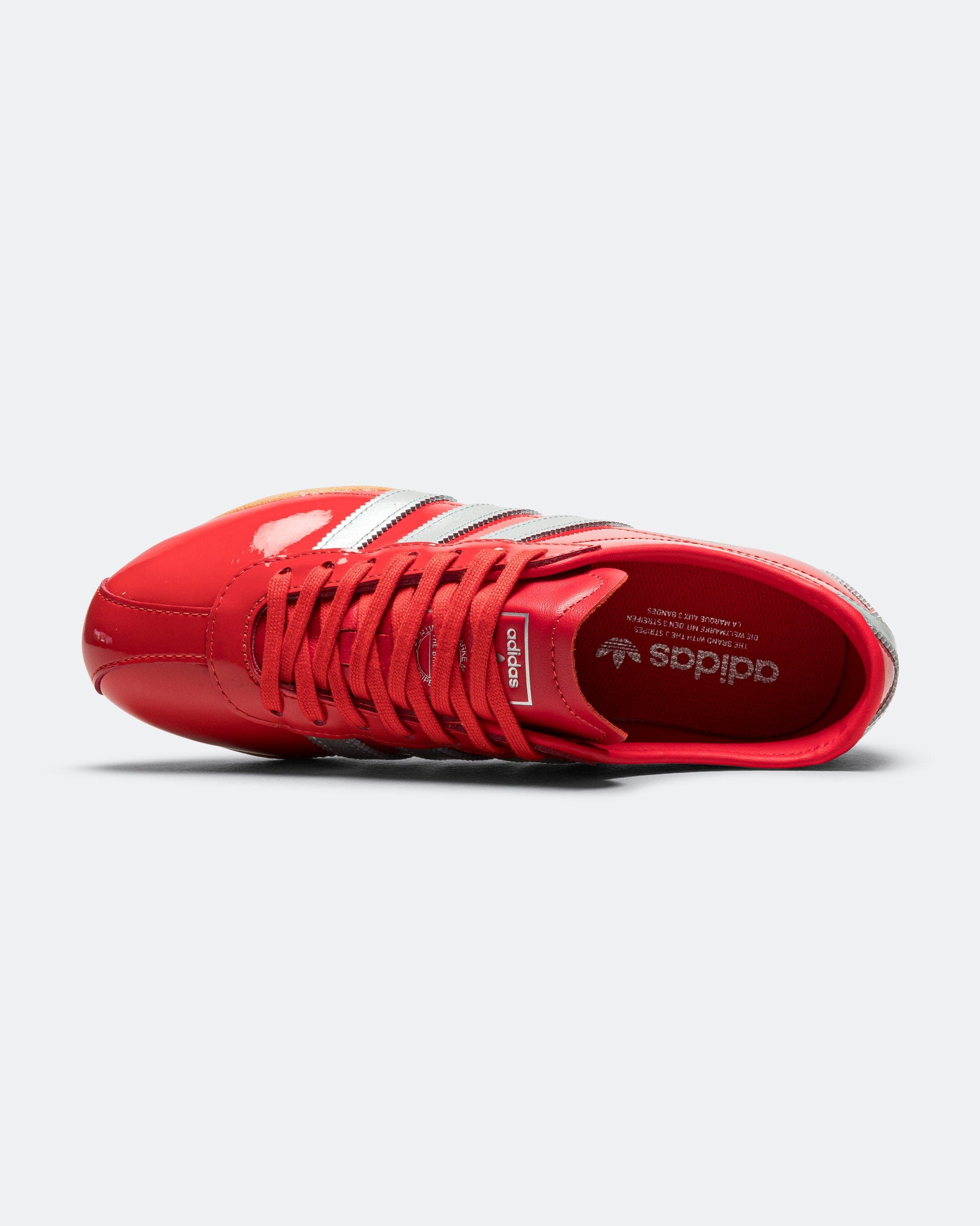 adidas Womens Tokyo - Red/Silver Metallic - Gum