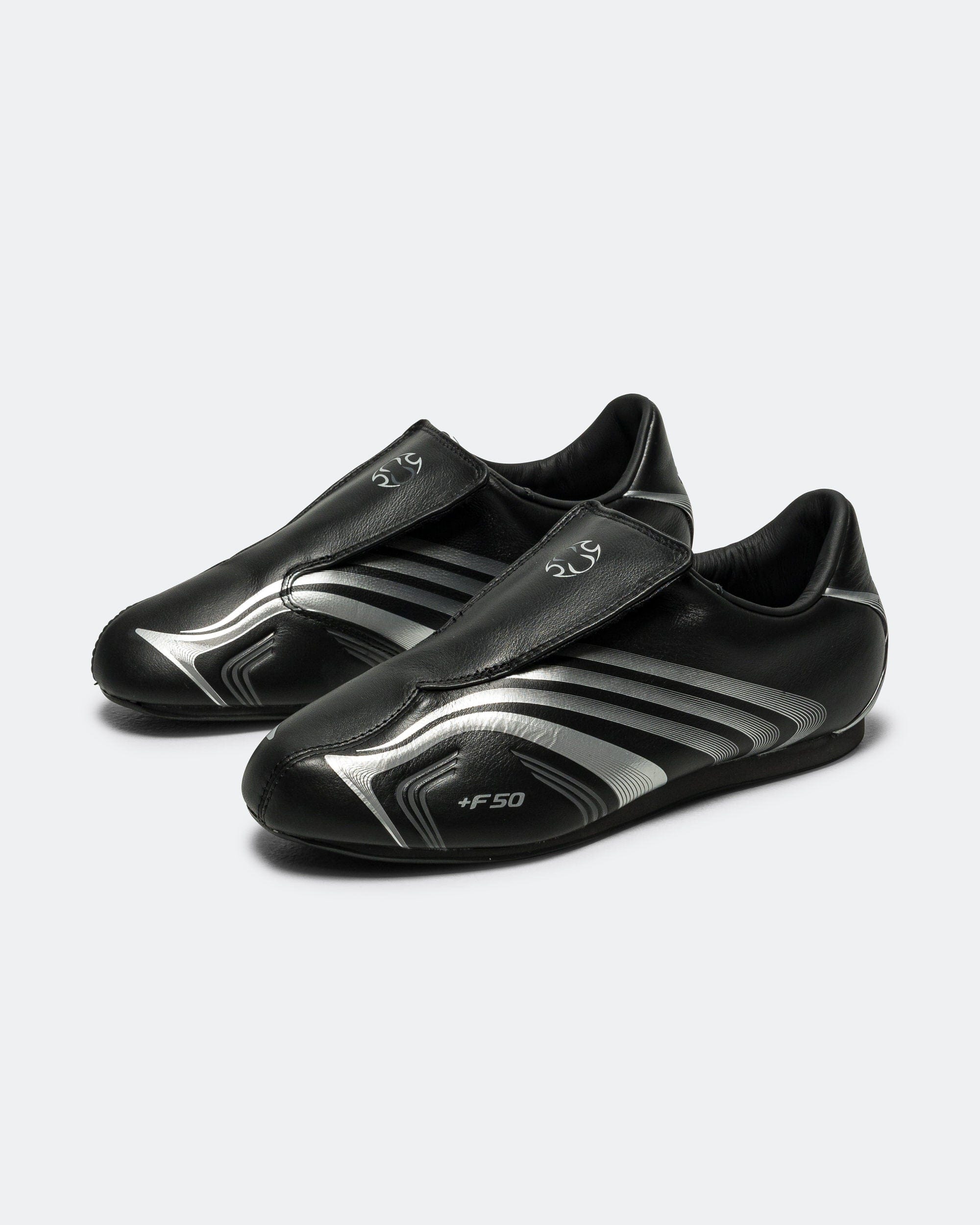 adidas Womens Taekwondo F50 - Core Black/Silver Metallic - Grey Six
