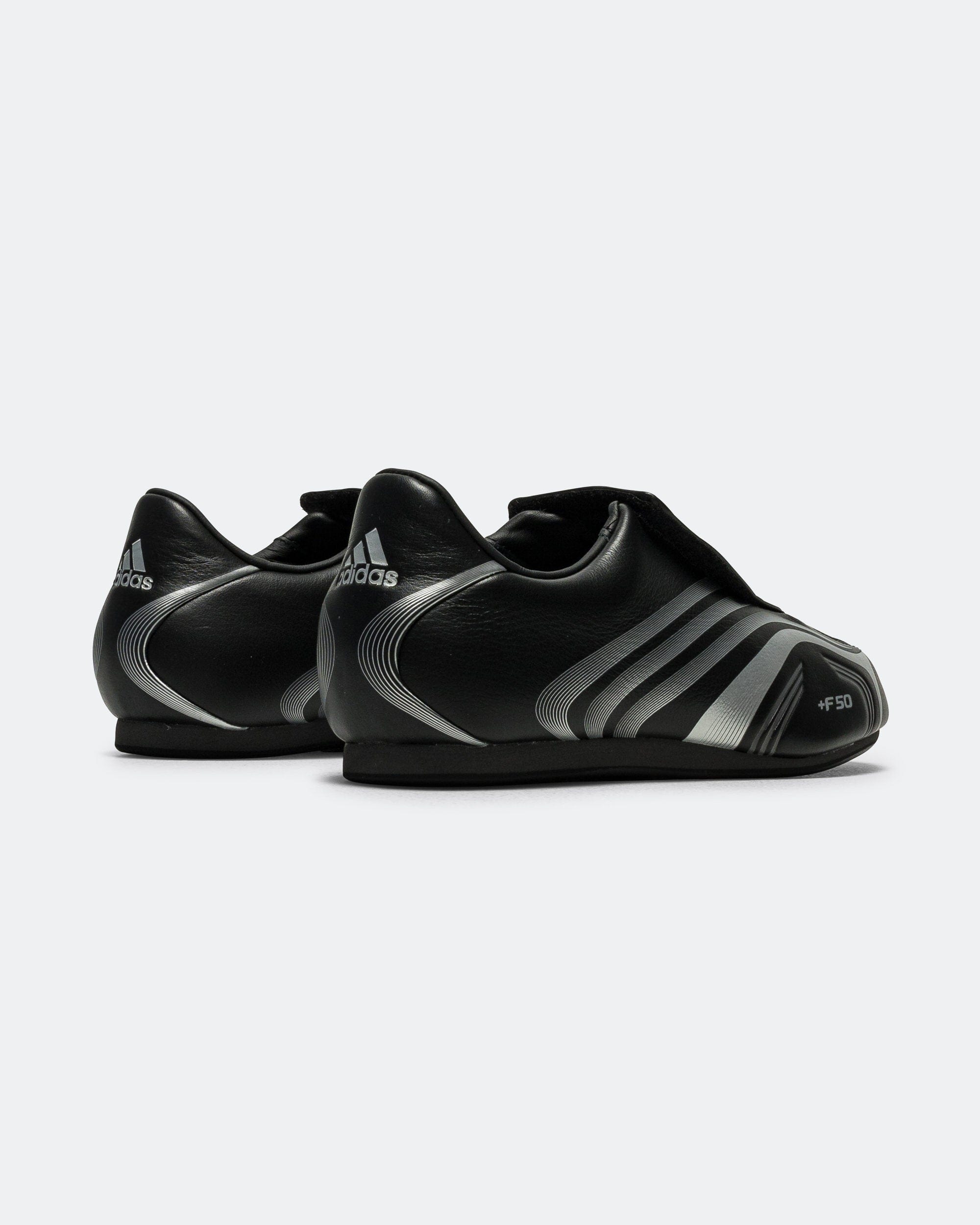 adidas Womens Taekwondo F50 - Core Black/Silver Metallic - Grey Six