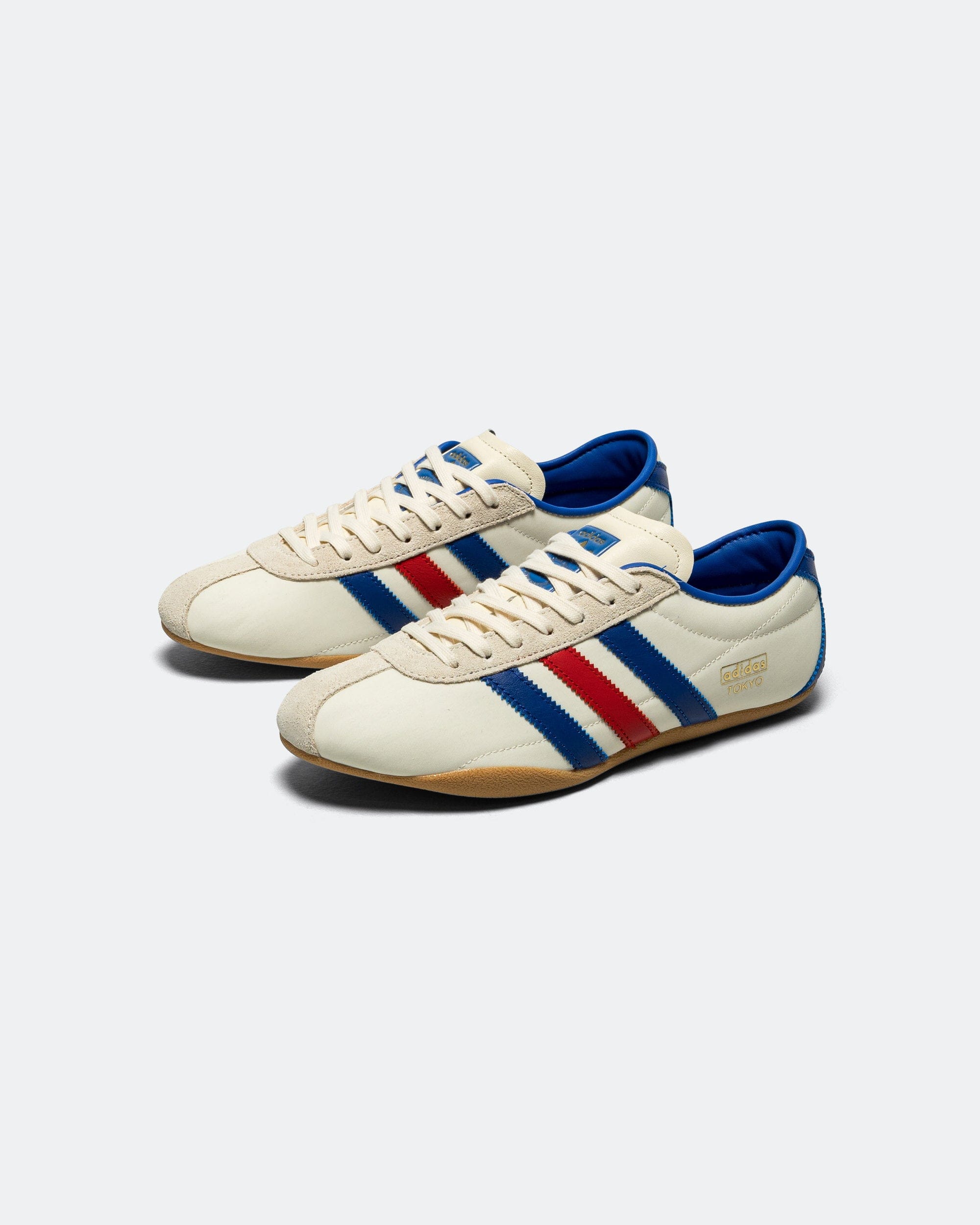 adidas Womens Tokyo - Cream White/Royal Blue - Gum