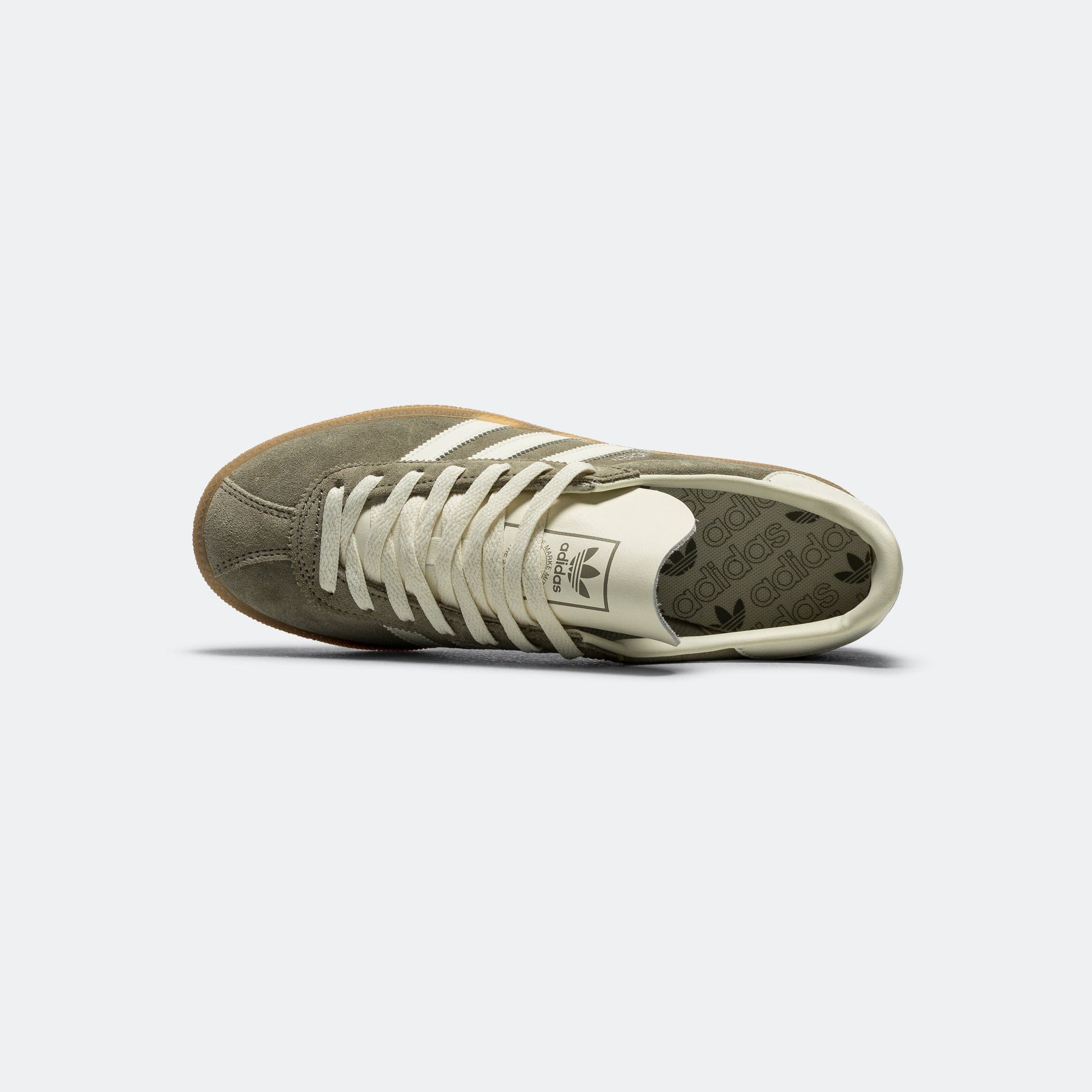 adidas Womens Muenchen - Silver Pebble/Off White - Silver Metallic
