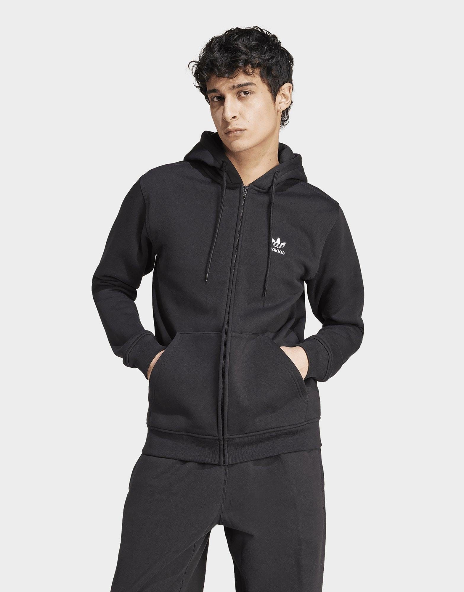adidas Trefoil Essentials Full Zip Hoodie