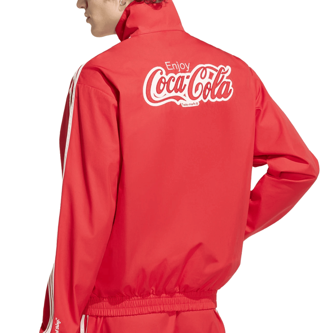 adidas COCA - COLA CLASSIC SPORT FIREBIRD TRACK JACKET VIVID RED