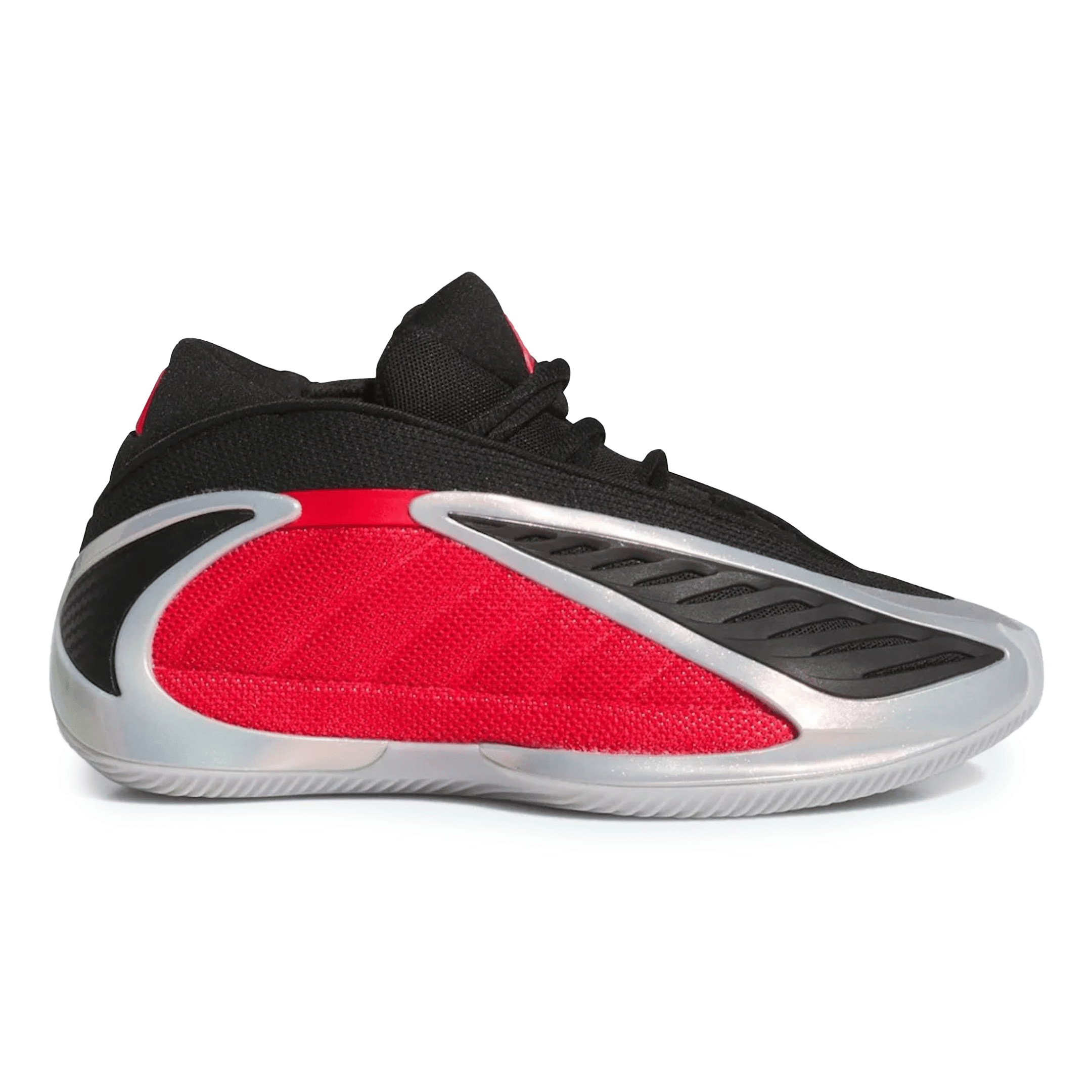 adidas Men's Anthony Edwards 2 Silver Metallic/Pure Ruby/Core Black