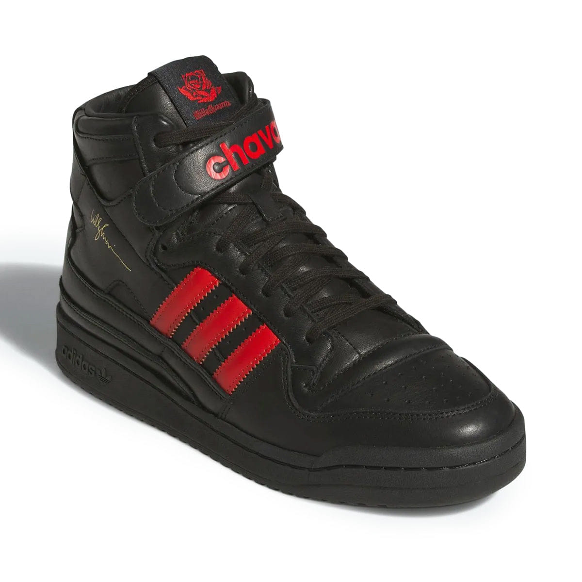 adidas + Willy Chavarria Forum 84 High COREBLACK/COREBLACK/RED