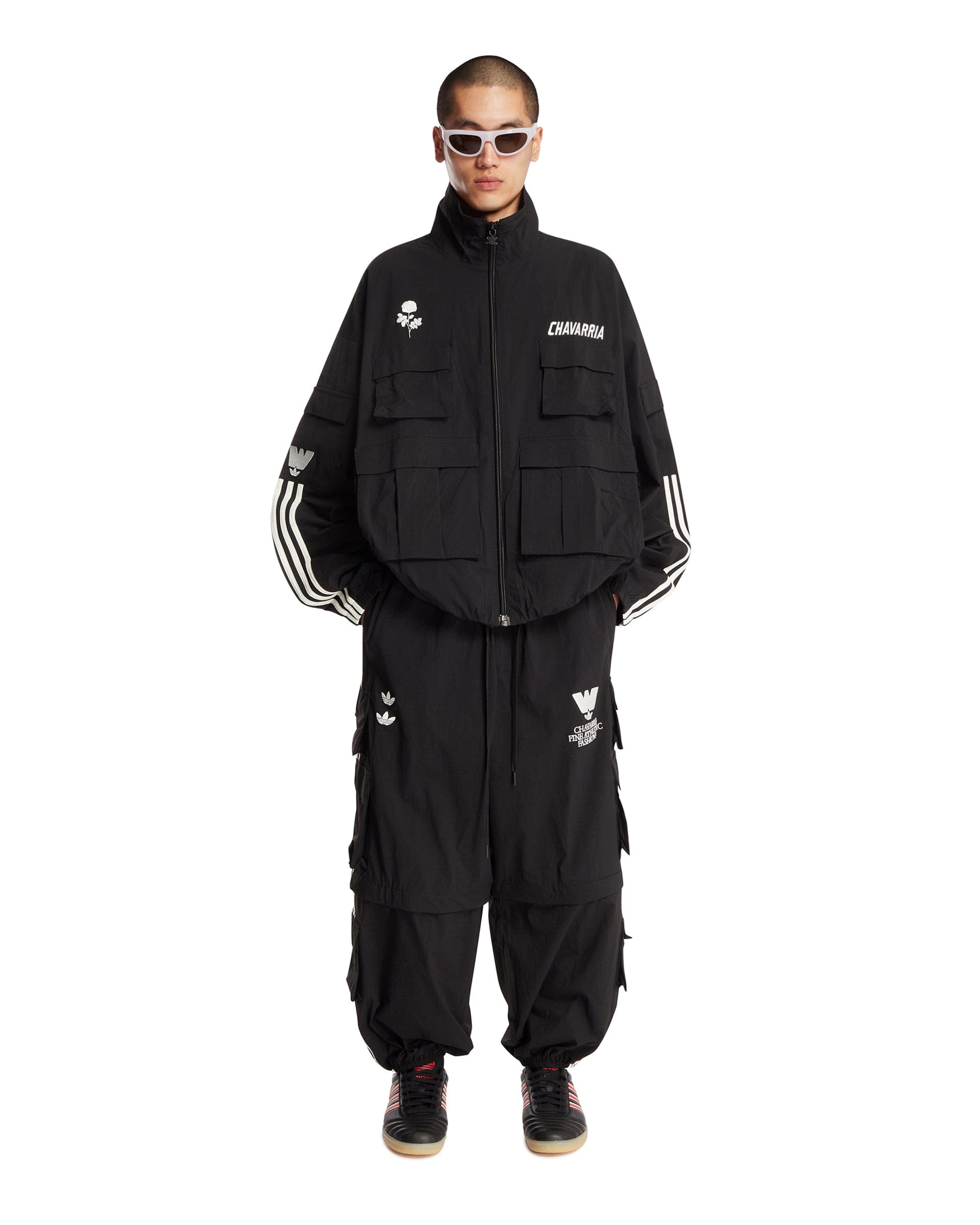 Adidas Originals x Willy Chavarria Giacca Cargo Nera