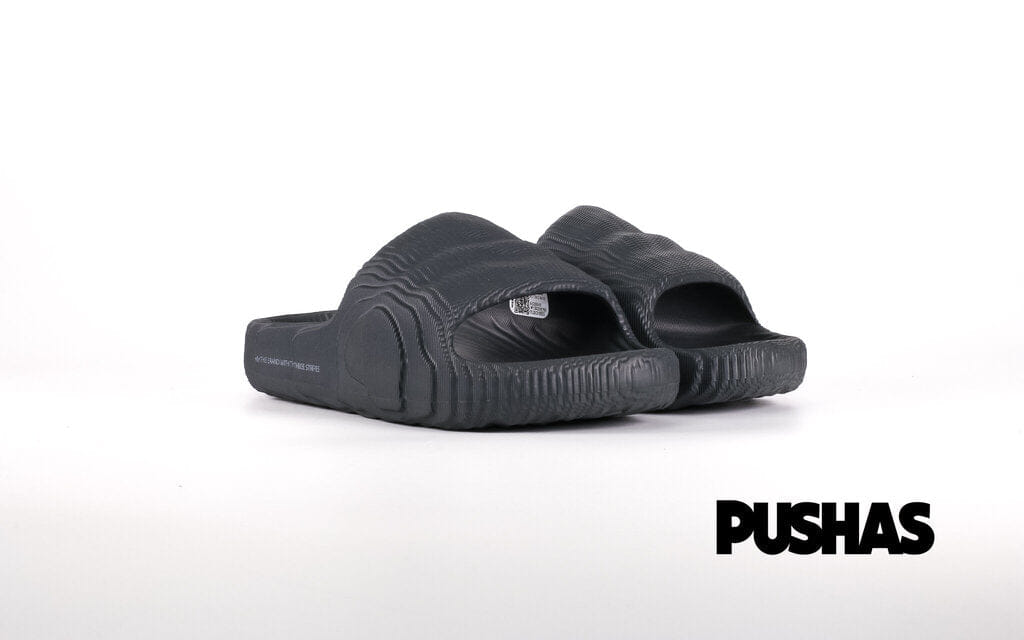 adidas Adilette 22 Slides Carbon Black (2022)