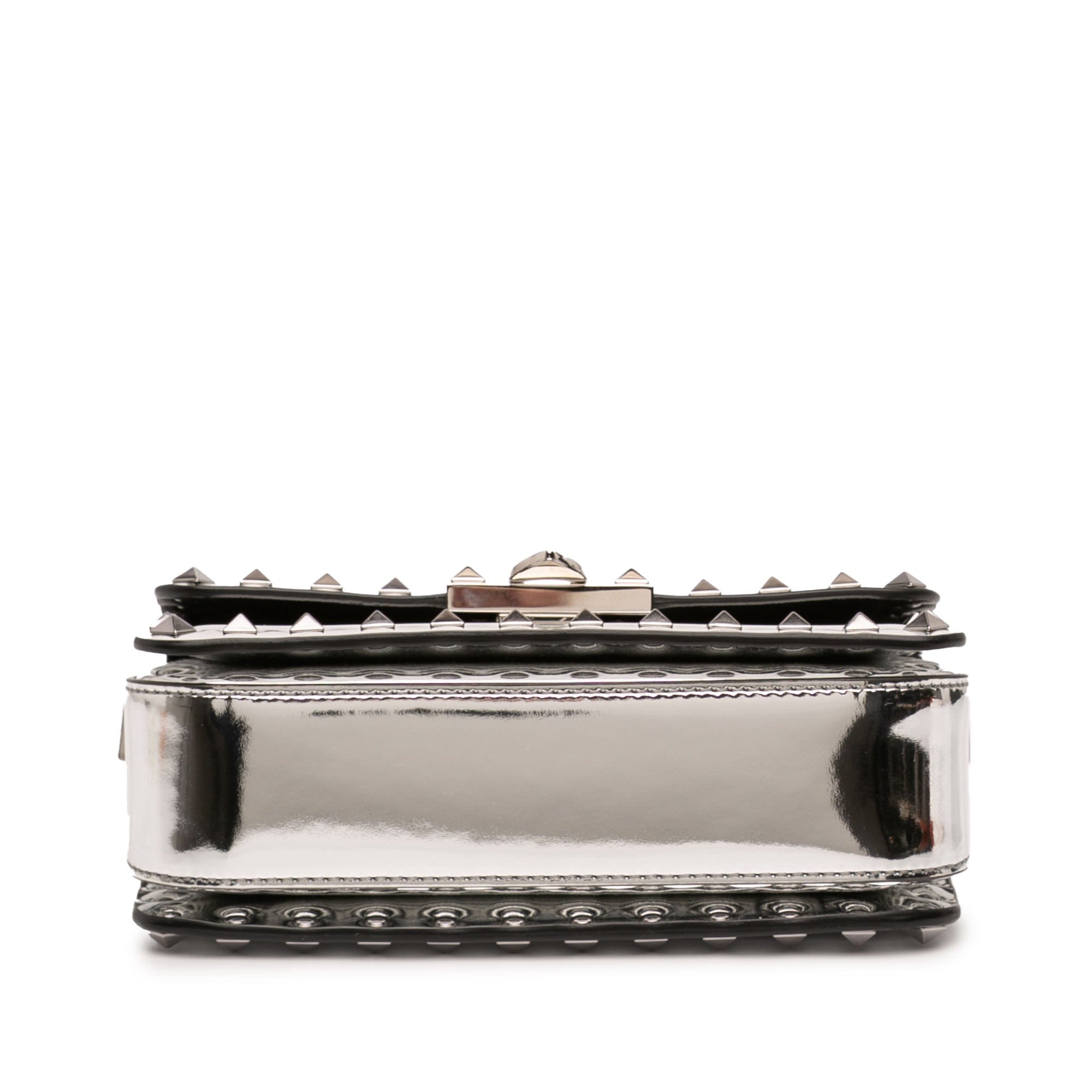 Valentino Small Mirror Calfskin Rockstud23 Shoulder Bag