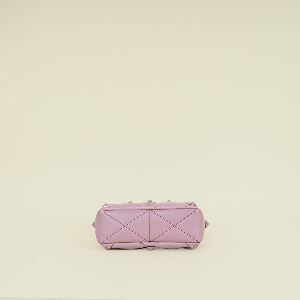 Valentino Dark Mauve Roman The Stud Flap Shoulder Bag