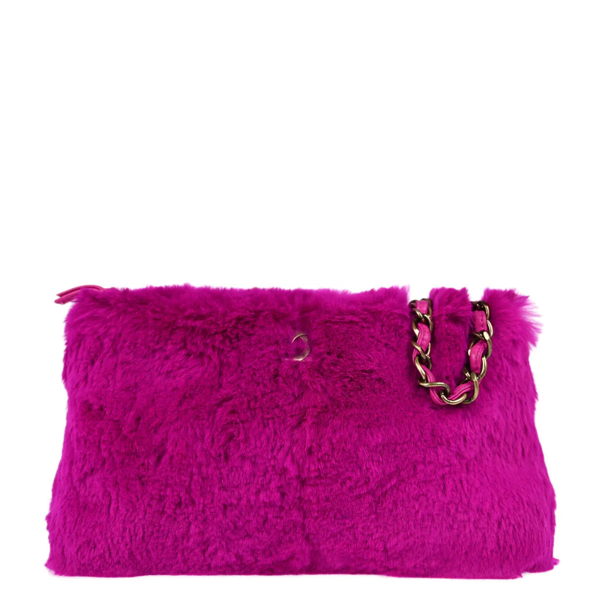 Chanel 2000 - 2001 Rabbit Fur Shoulder Bag