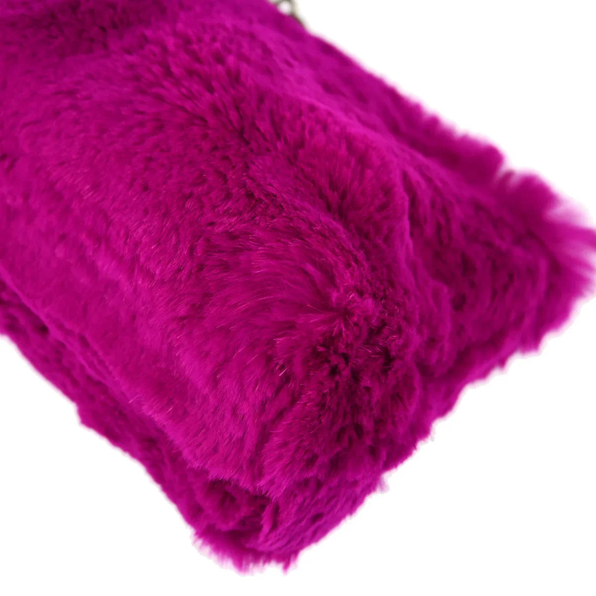 Chanel 2000 - 2001 Rabbit Fur Shoulder Bag