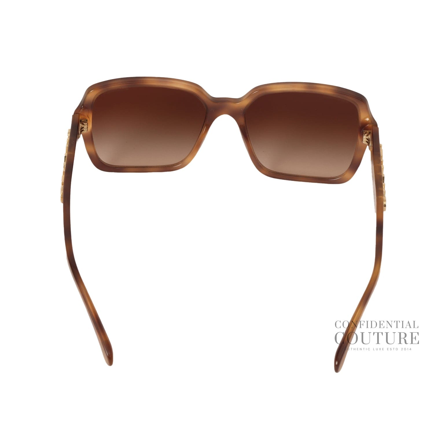 Chanel Brown 5408 Square Acetate Sunglasses