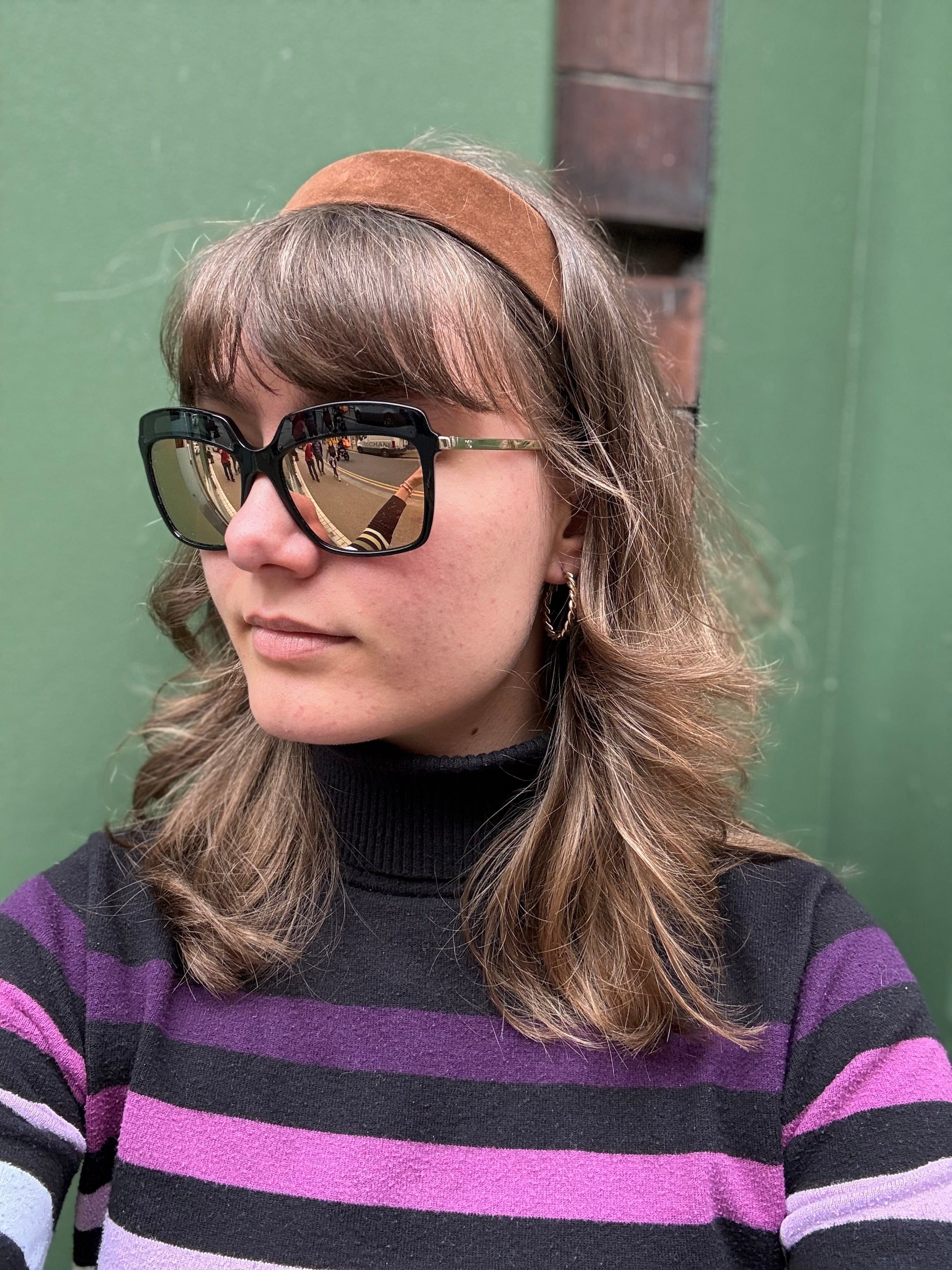 Chanel Black Acetate Sunglasses