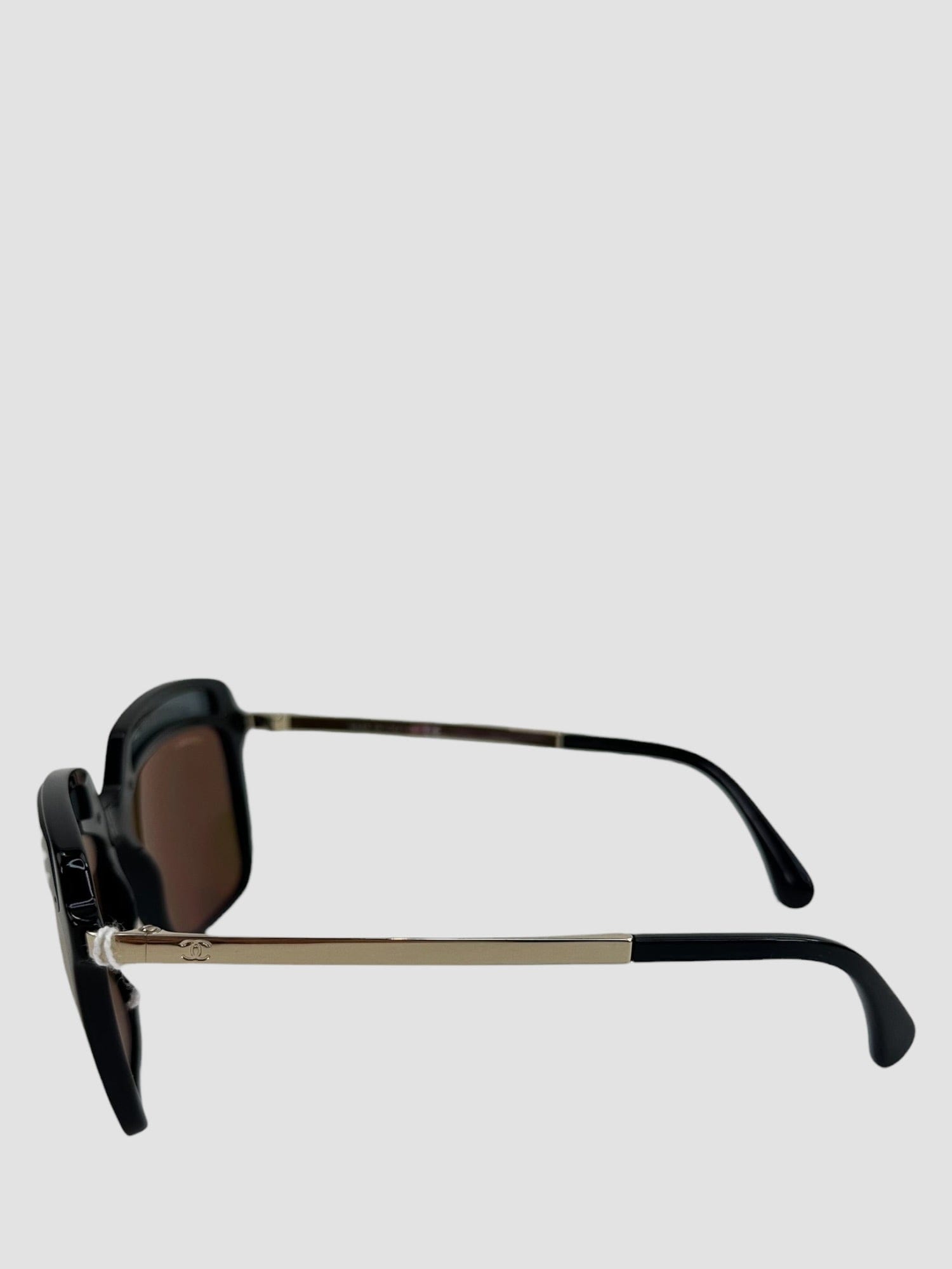 Chanel Black Acetate Sunglasses