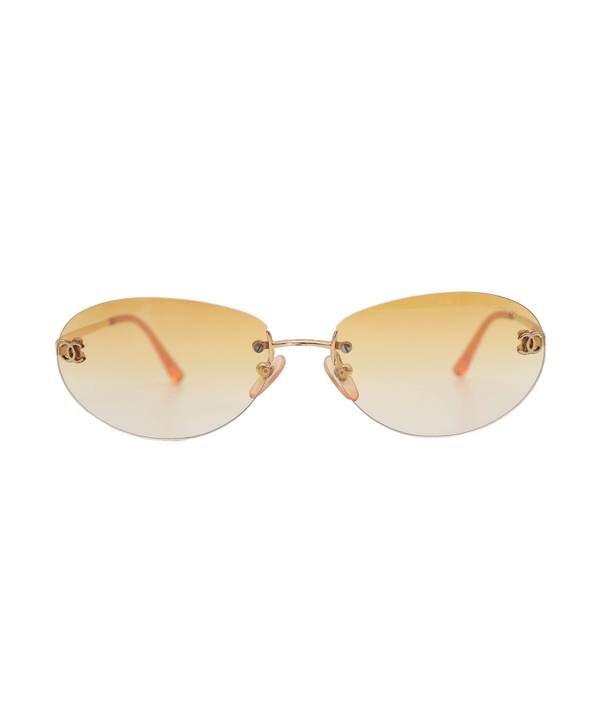 Chanel Logo Rimeless Sunglasses DXBS3798