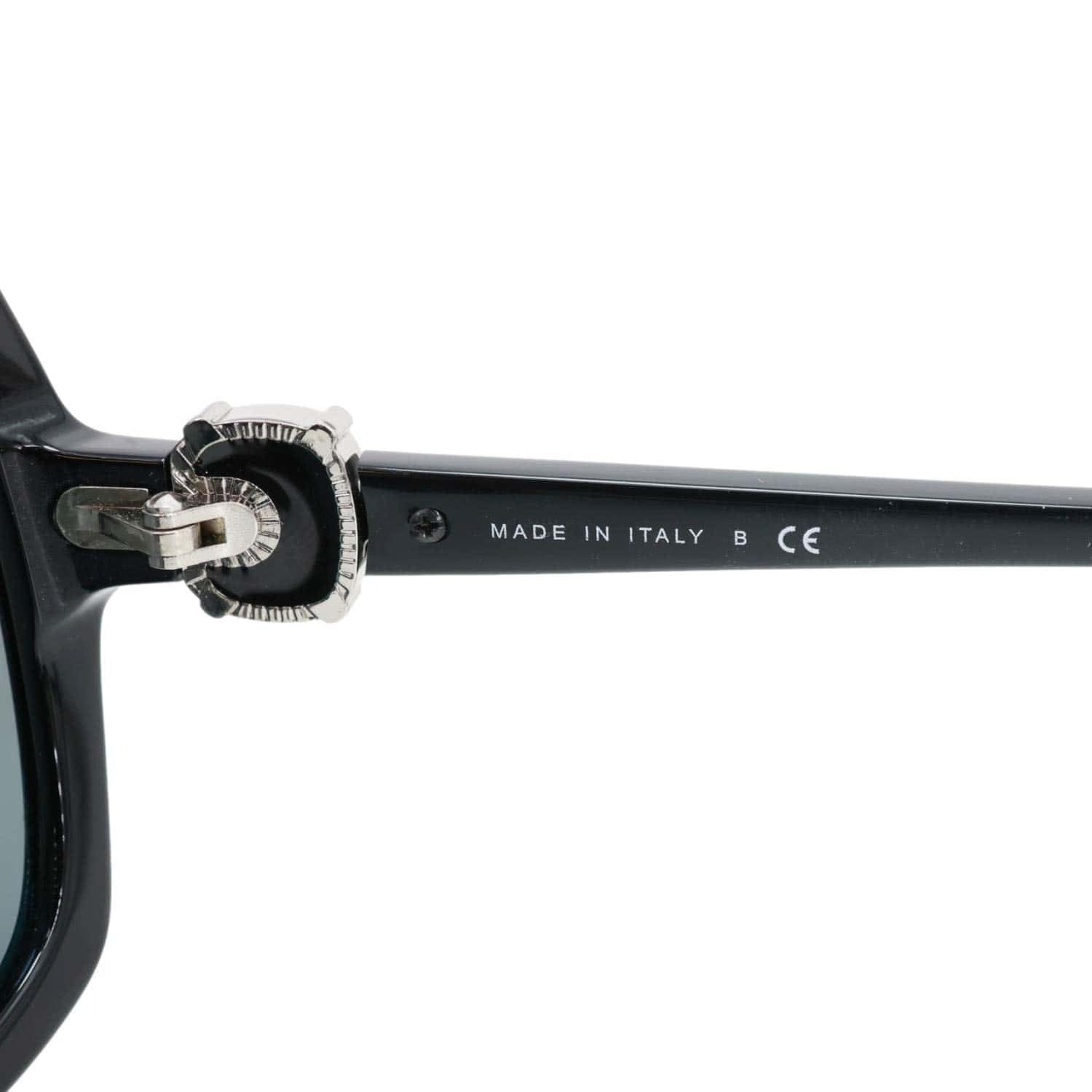 CHANEL CC 5174 Acetate Round Frames Sunglasses Black