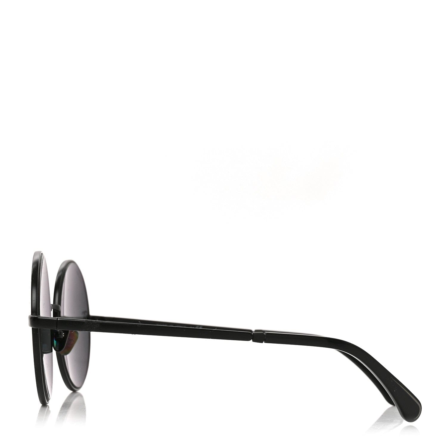 Chanel Metal Round Sunglasses 4268 Black