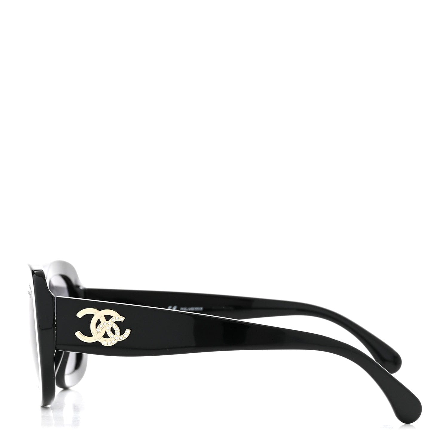 Chanel Acetate Polarized CC Sunglasses 5468 - B - A Black
