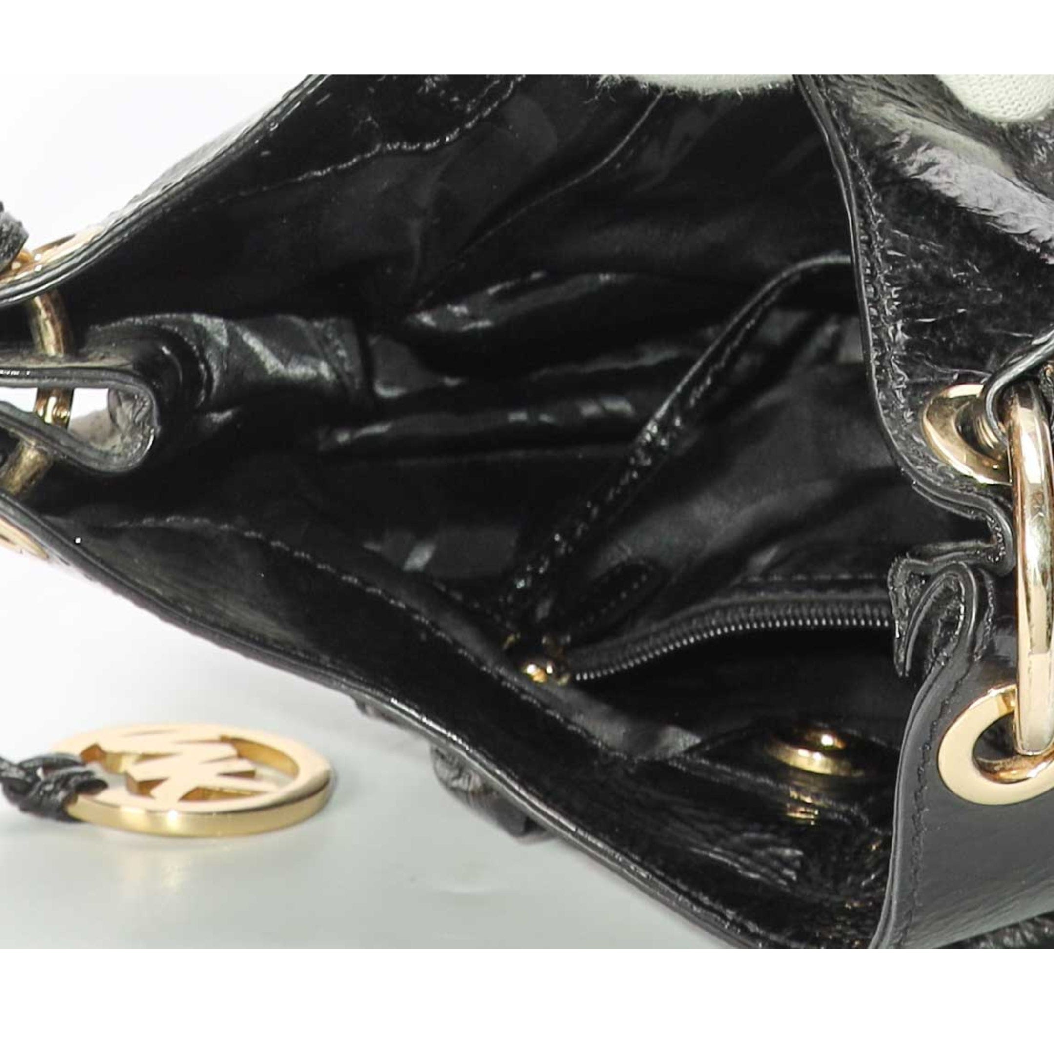 Michael Kors Black Camden Shoulder Bag