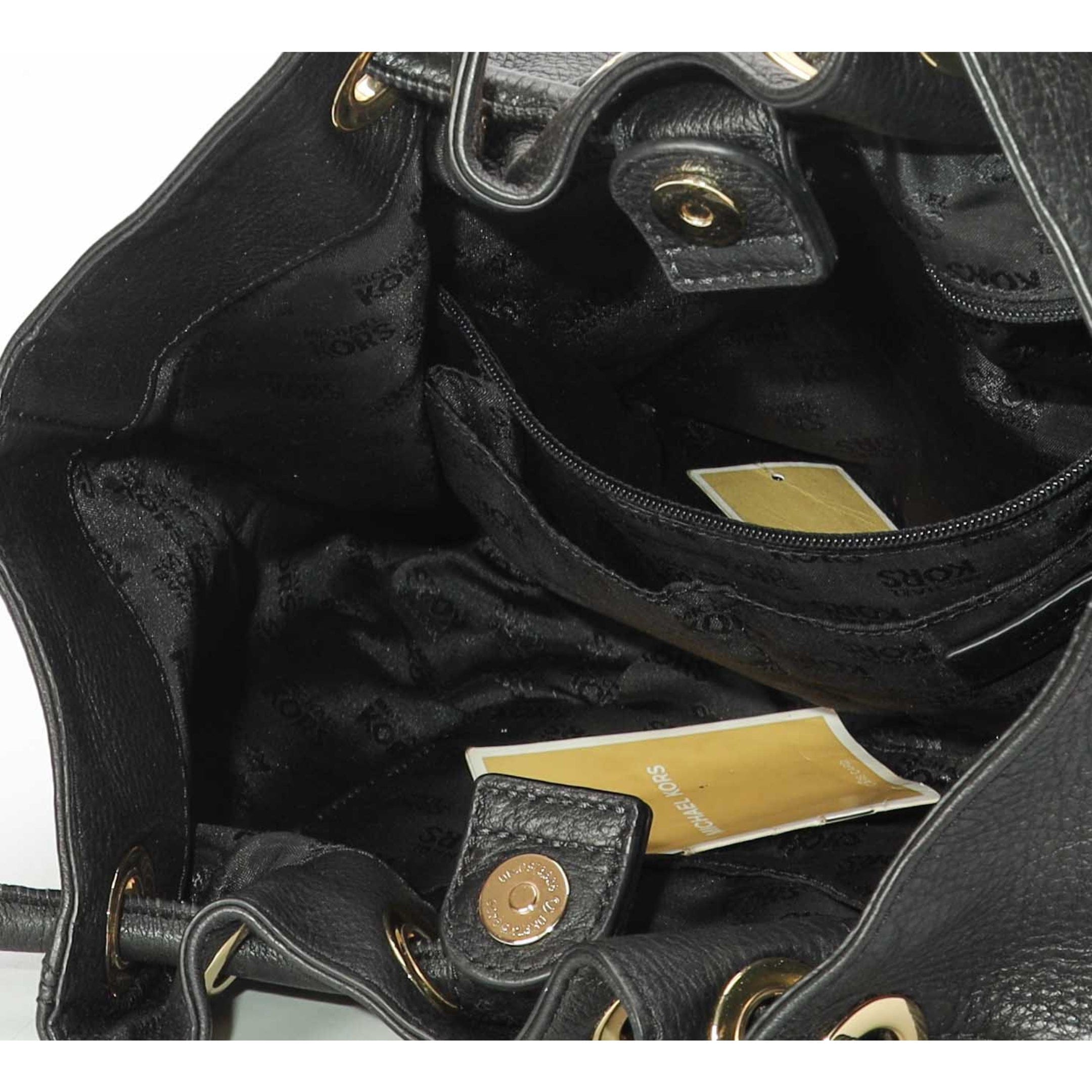 Michael Kors Drawstring Tassel Shoulder Bag