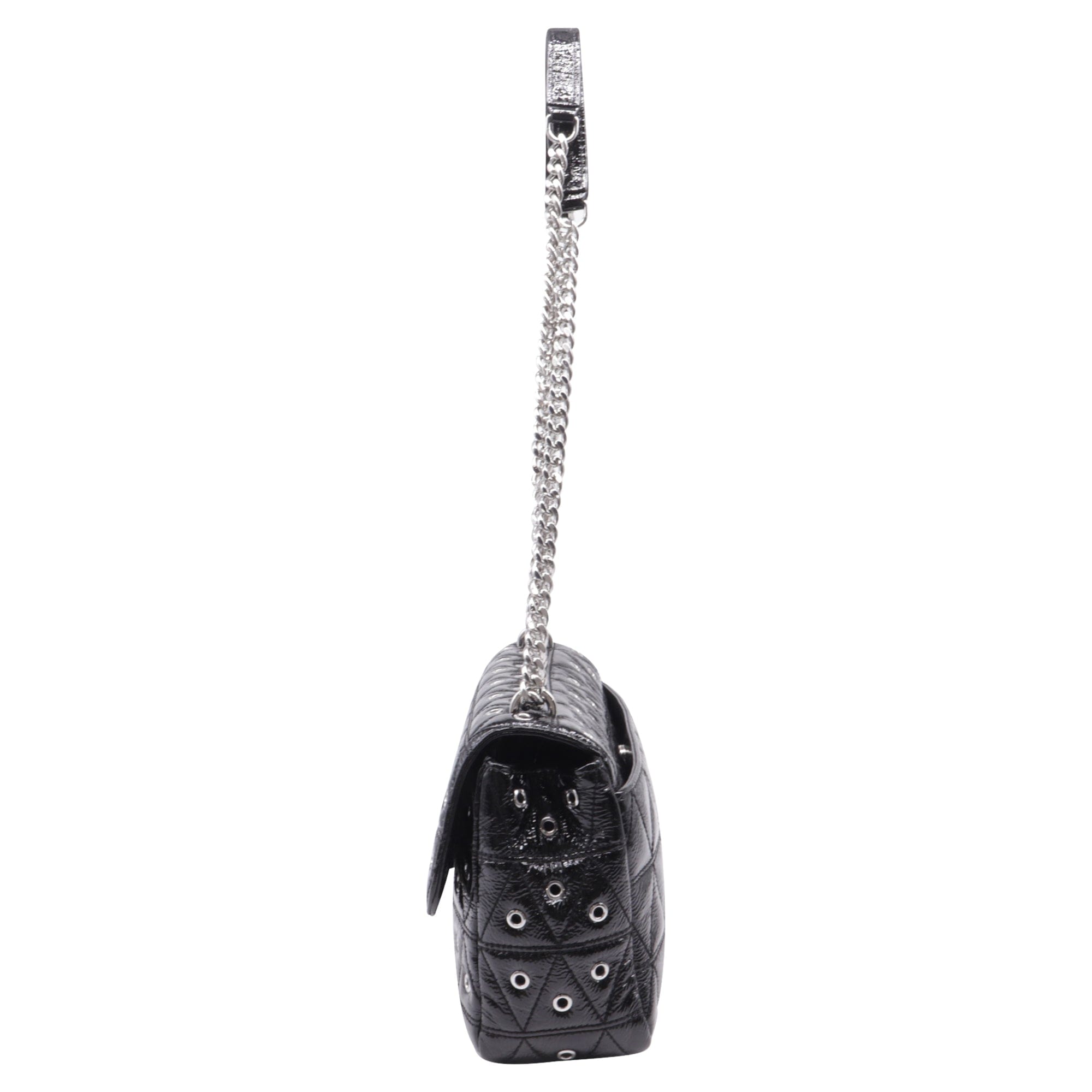 Michael Kors Sloan Chain Shoulder Bag in Black Leather