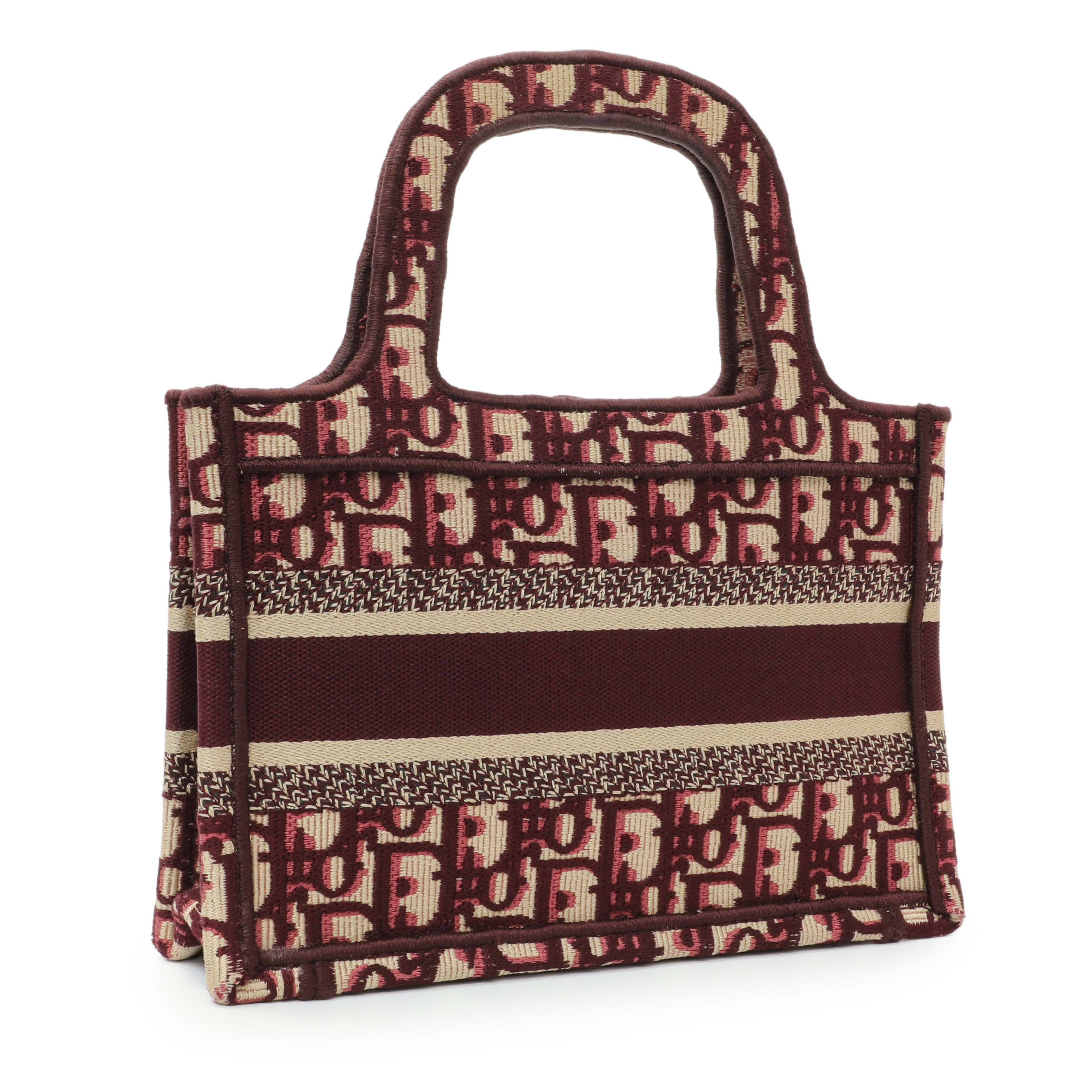 Christian Dior Oblique Mini Book Tote