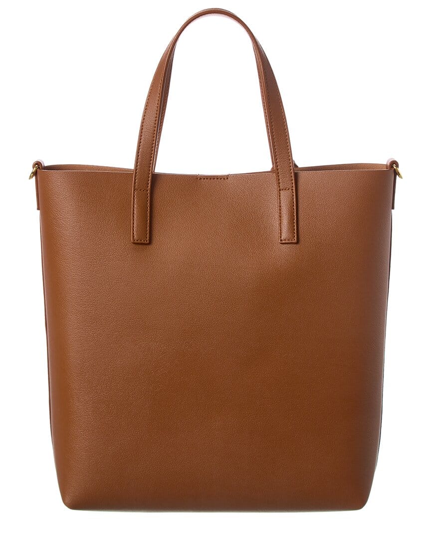 Saint Laurent Toy N/S Leather Shopper Tote