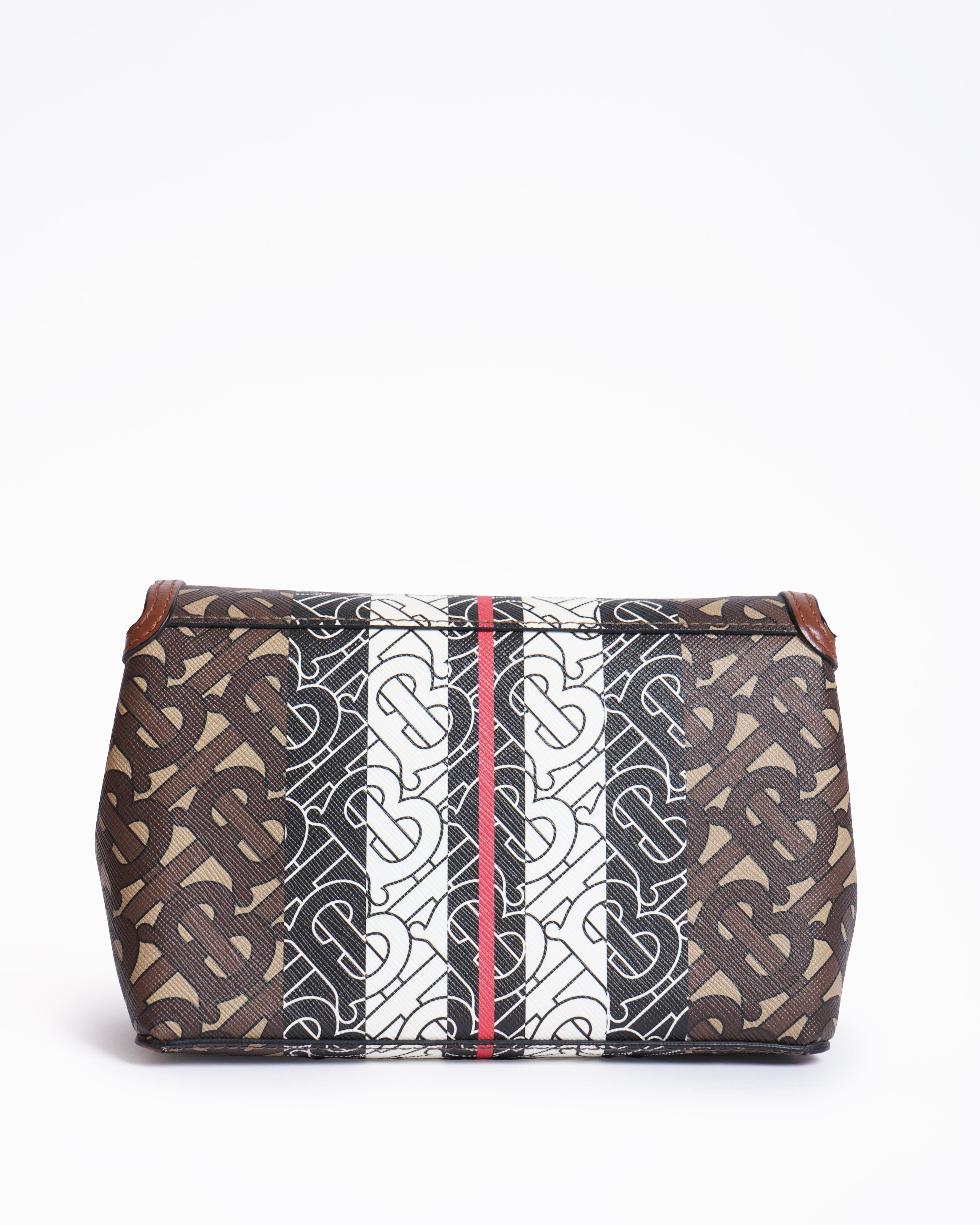 Burberry TB monogram printed note bag