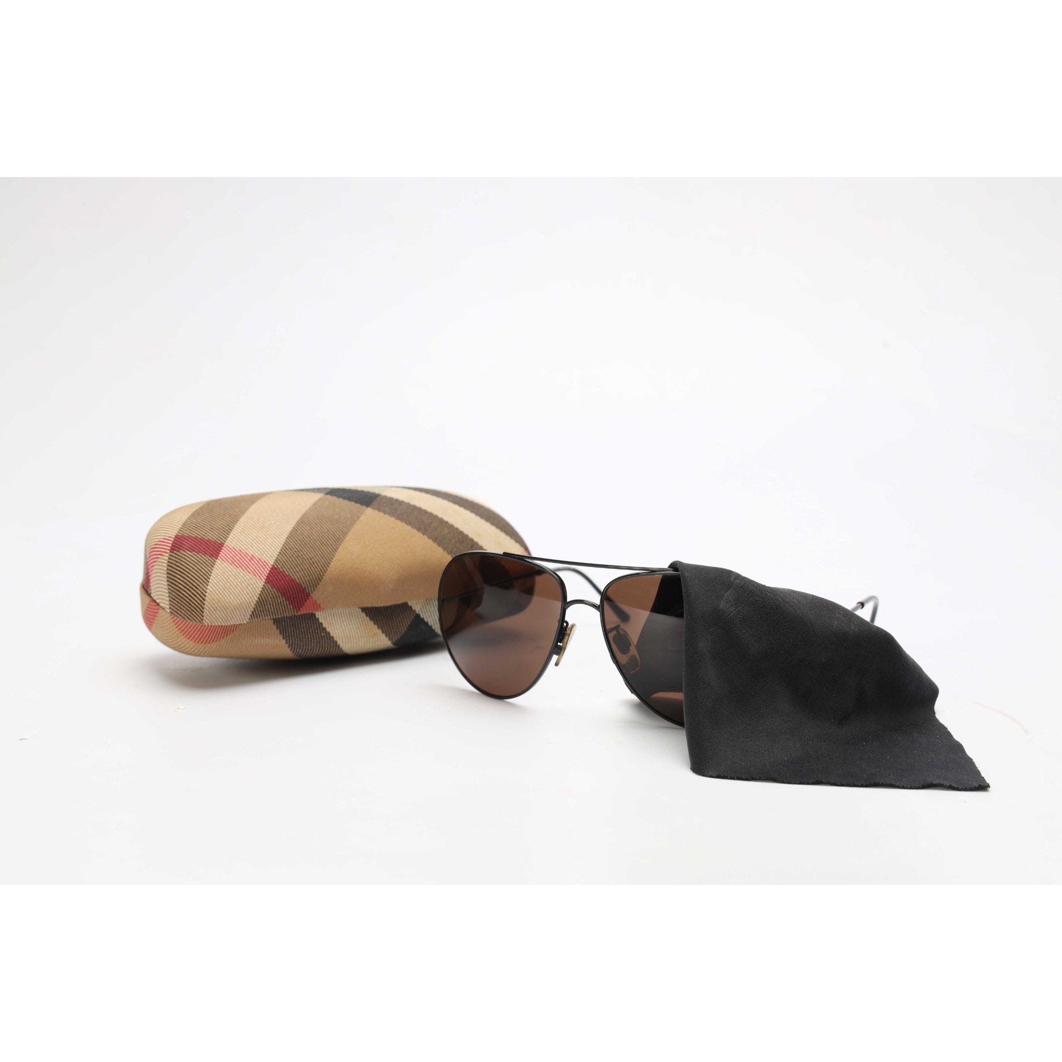 Burberry Aviator Brown Sunglasses