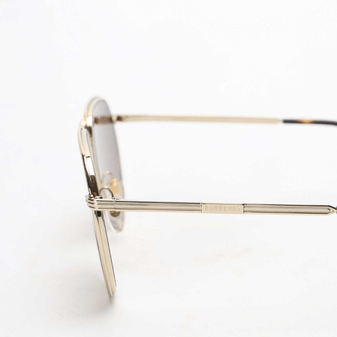 Burberry Brown Aviator Sunglasses