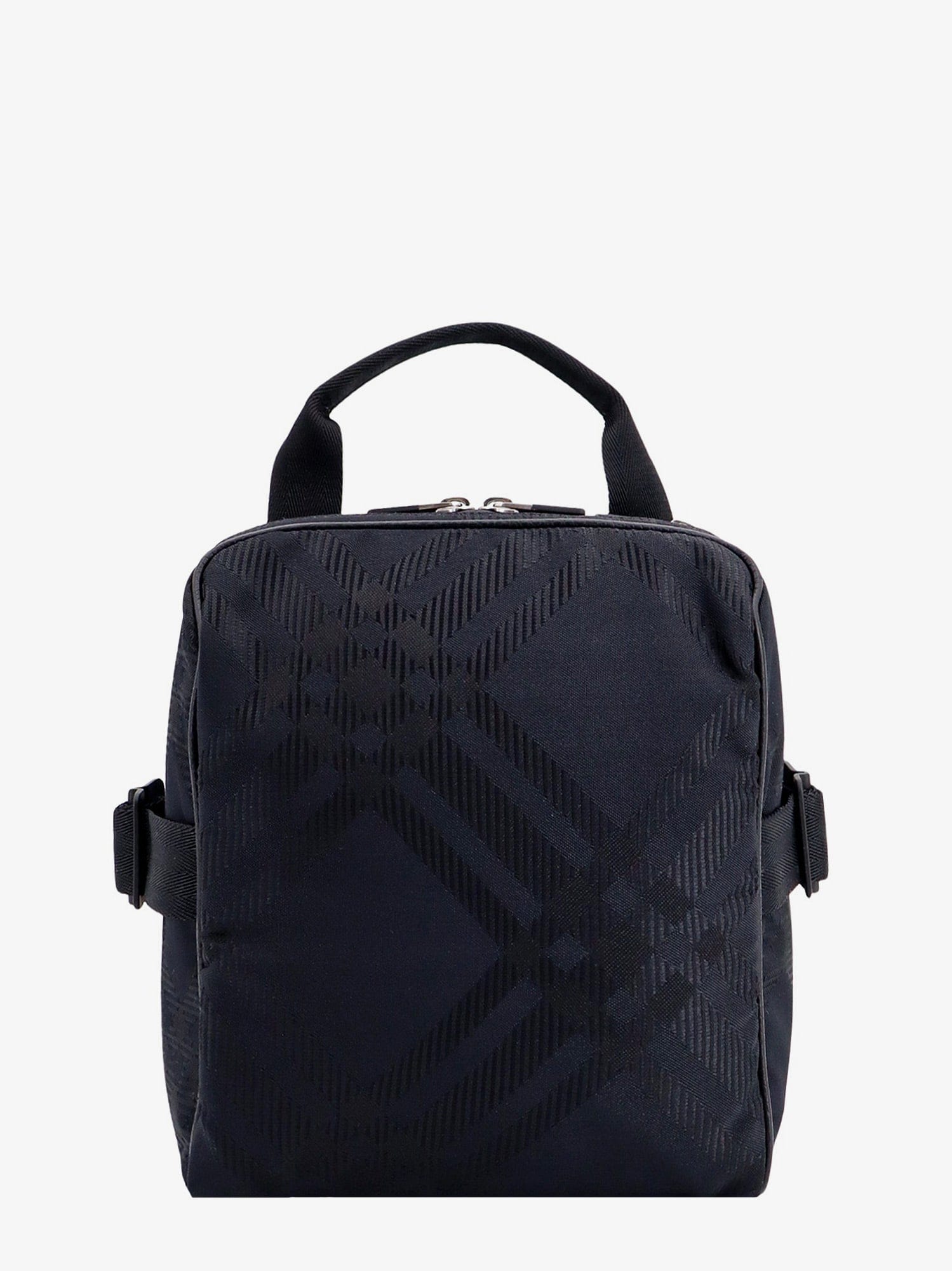 Burberry Nylon shoulder bag with check motif