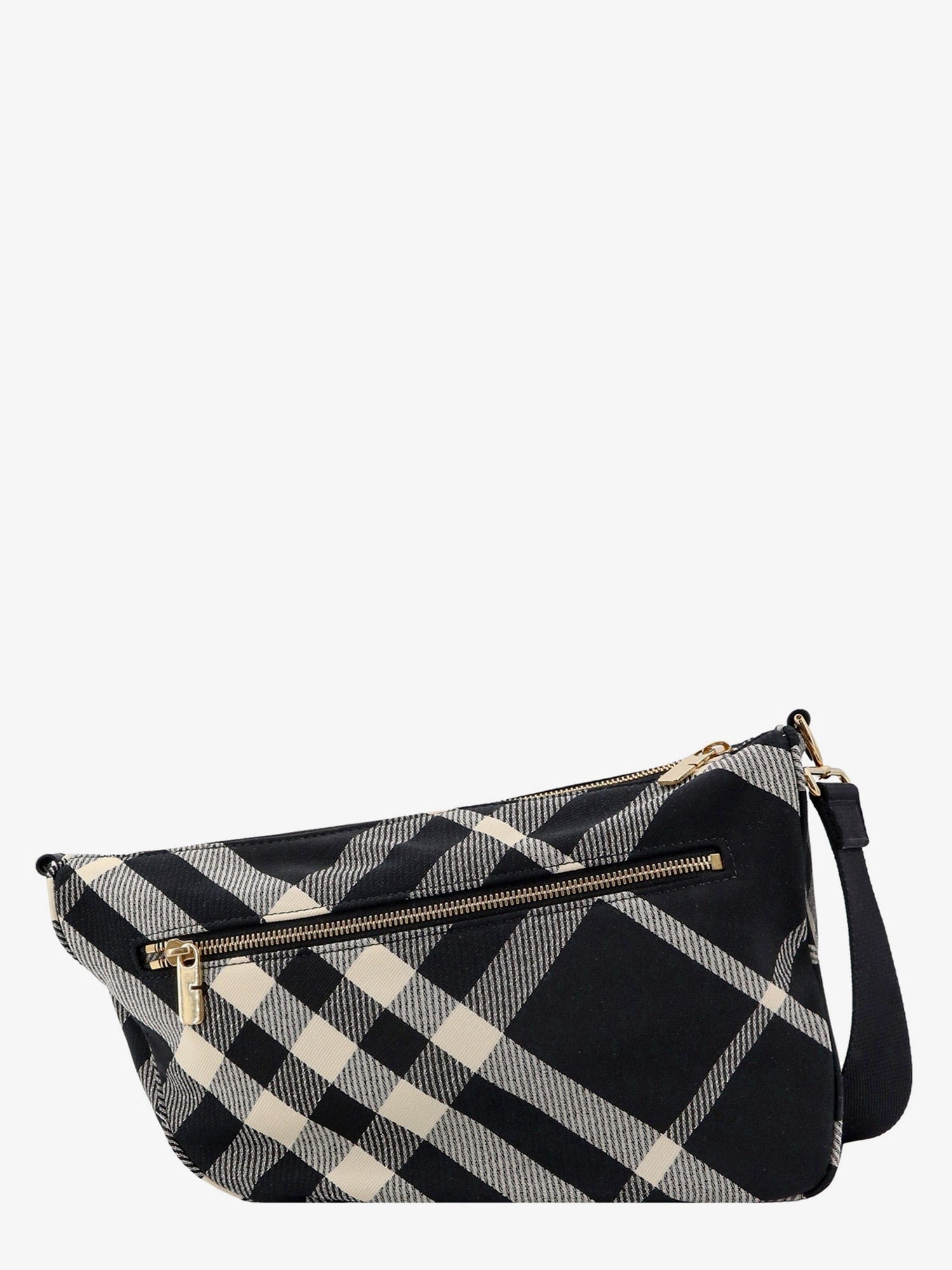 Burberry Fabric shoulder bag with burberry check motif