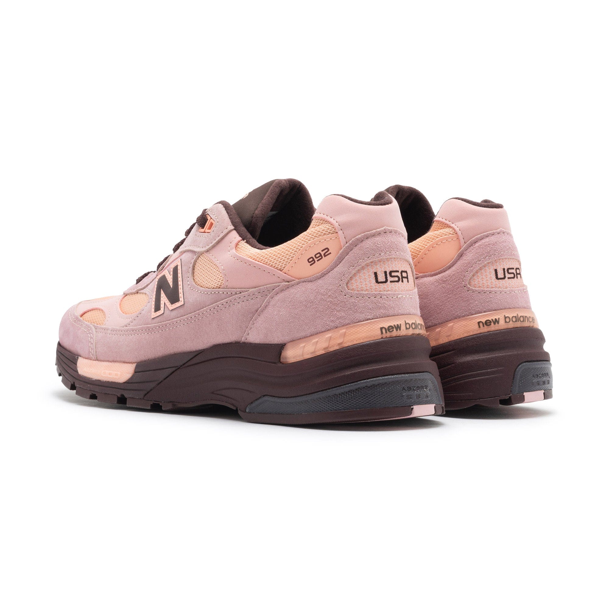 New Balance U992PK Pink Chalk/ Pink Lemonade/ Cherry Leather
