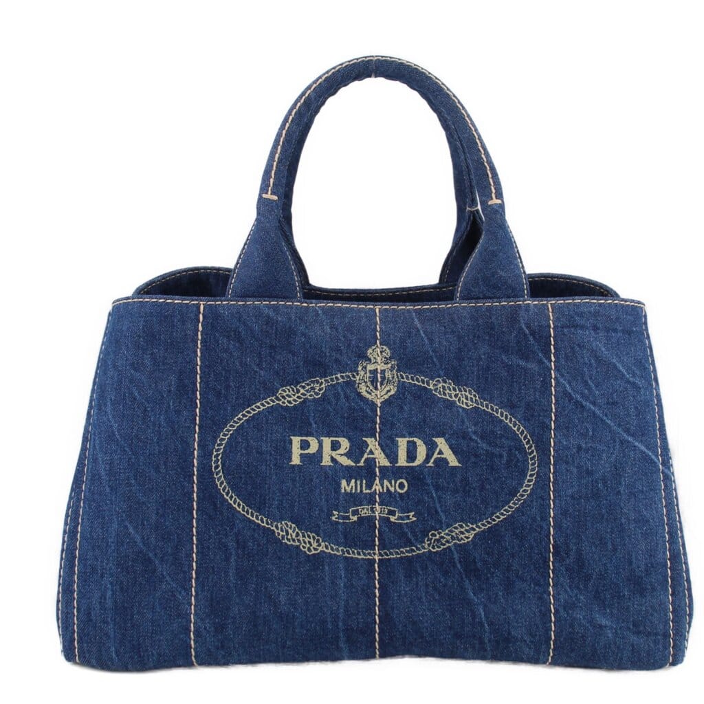 Prada CANAPA TOTES DENIM
