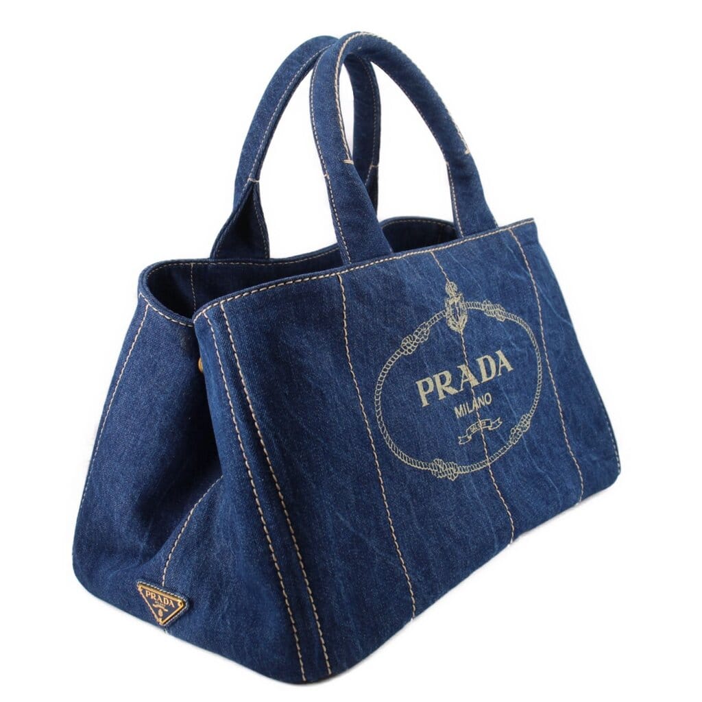 Prada CANAPA TOTES DENIM