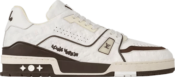 Louis Vuitton Tyler, the Creator x Louis Vuitton Trainer White Mocha
